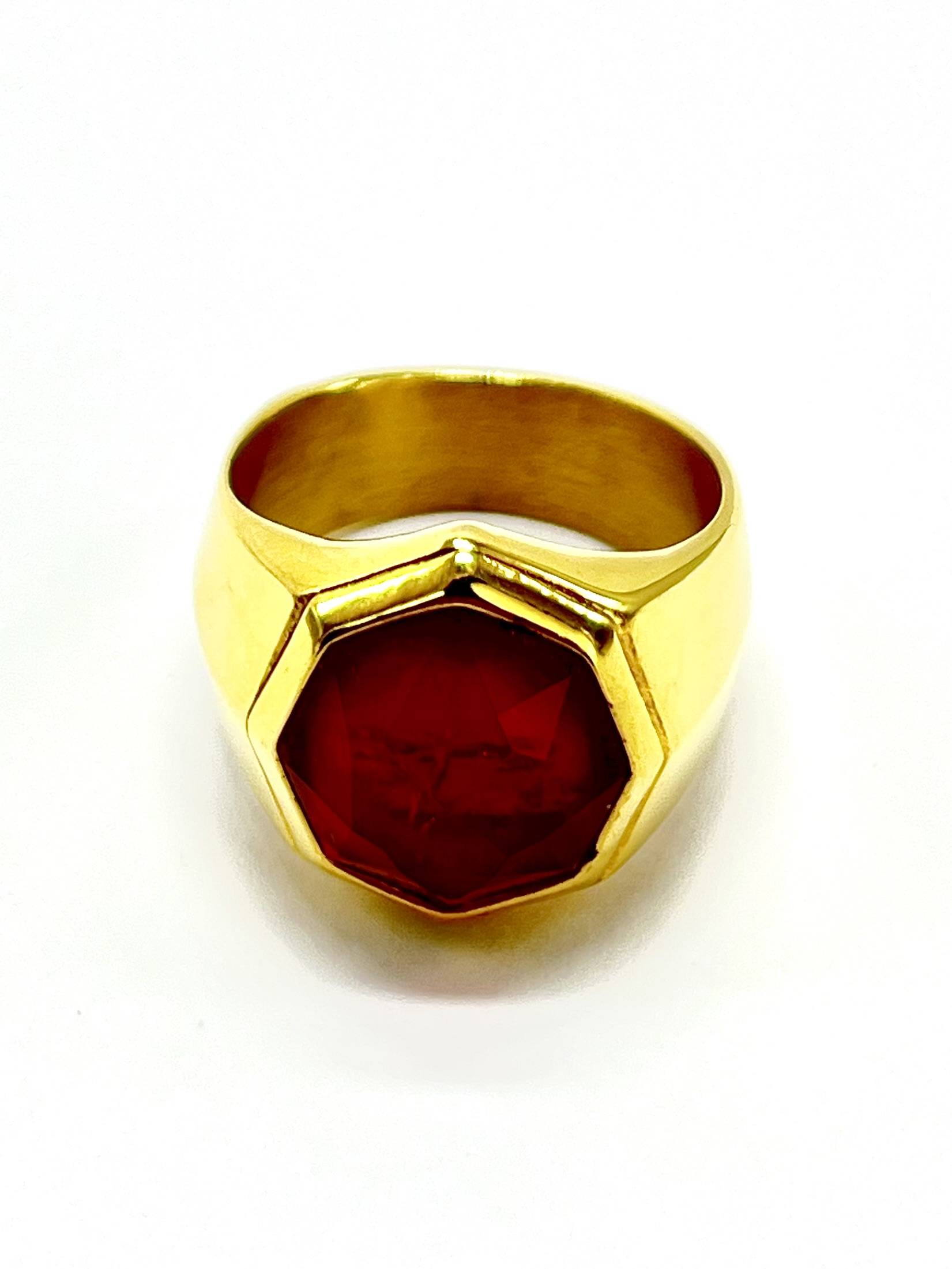 Anillo Piedra Roja - Imagen 2