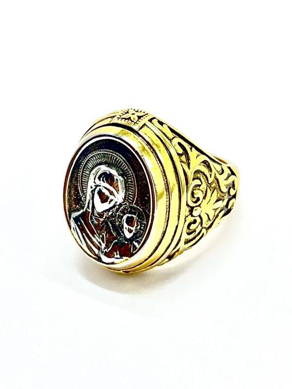 Anillo Virgen Colección Clasic Modelo Religioso - Imagen 3