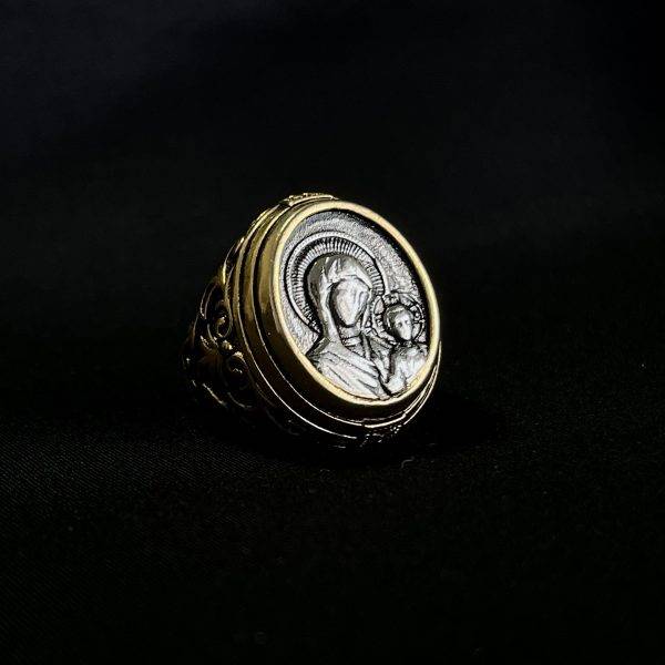 Anillo Virgen Colección Clasic Modelo Religioso