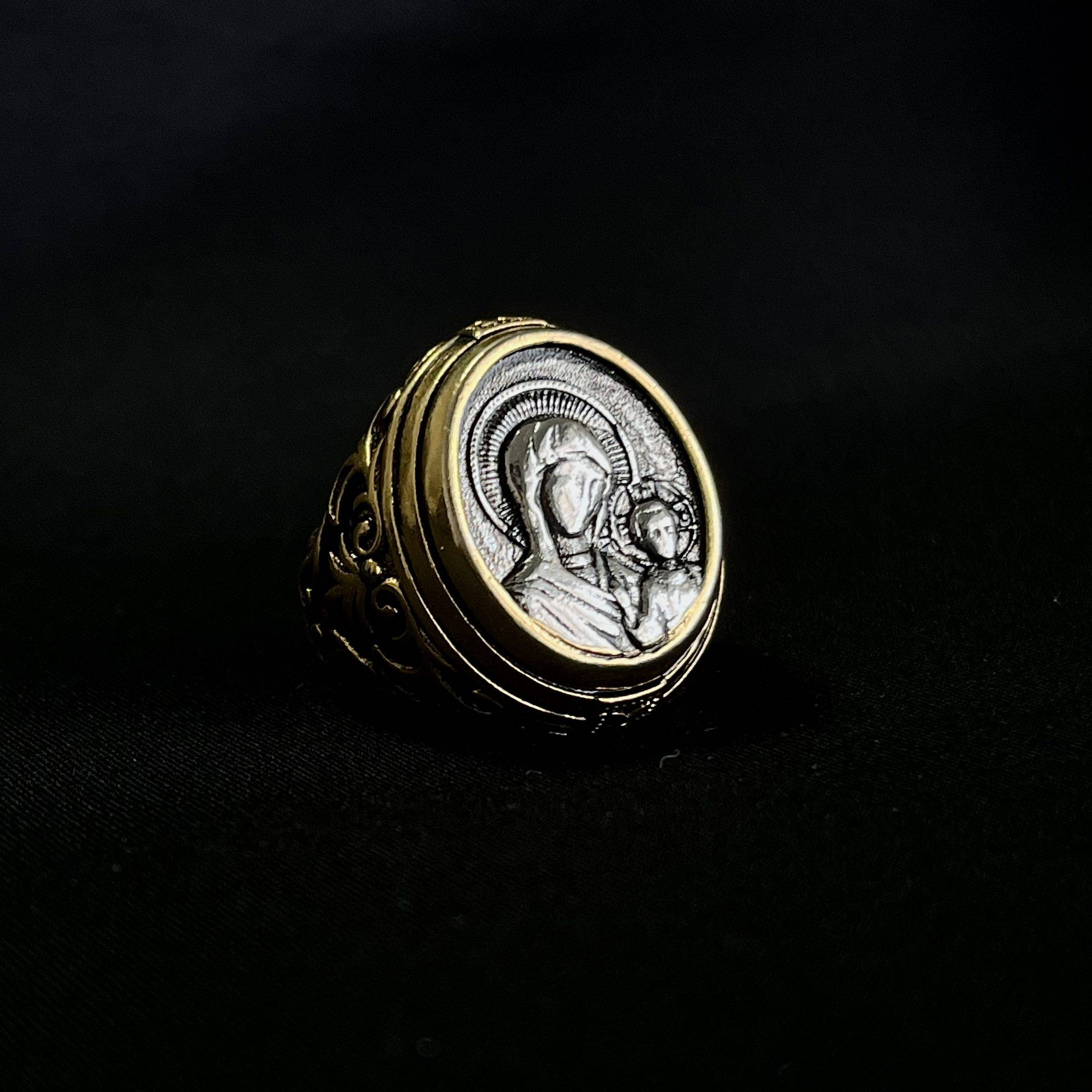 Anillo Virgen Colección Clasic Modelo Religioso