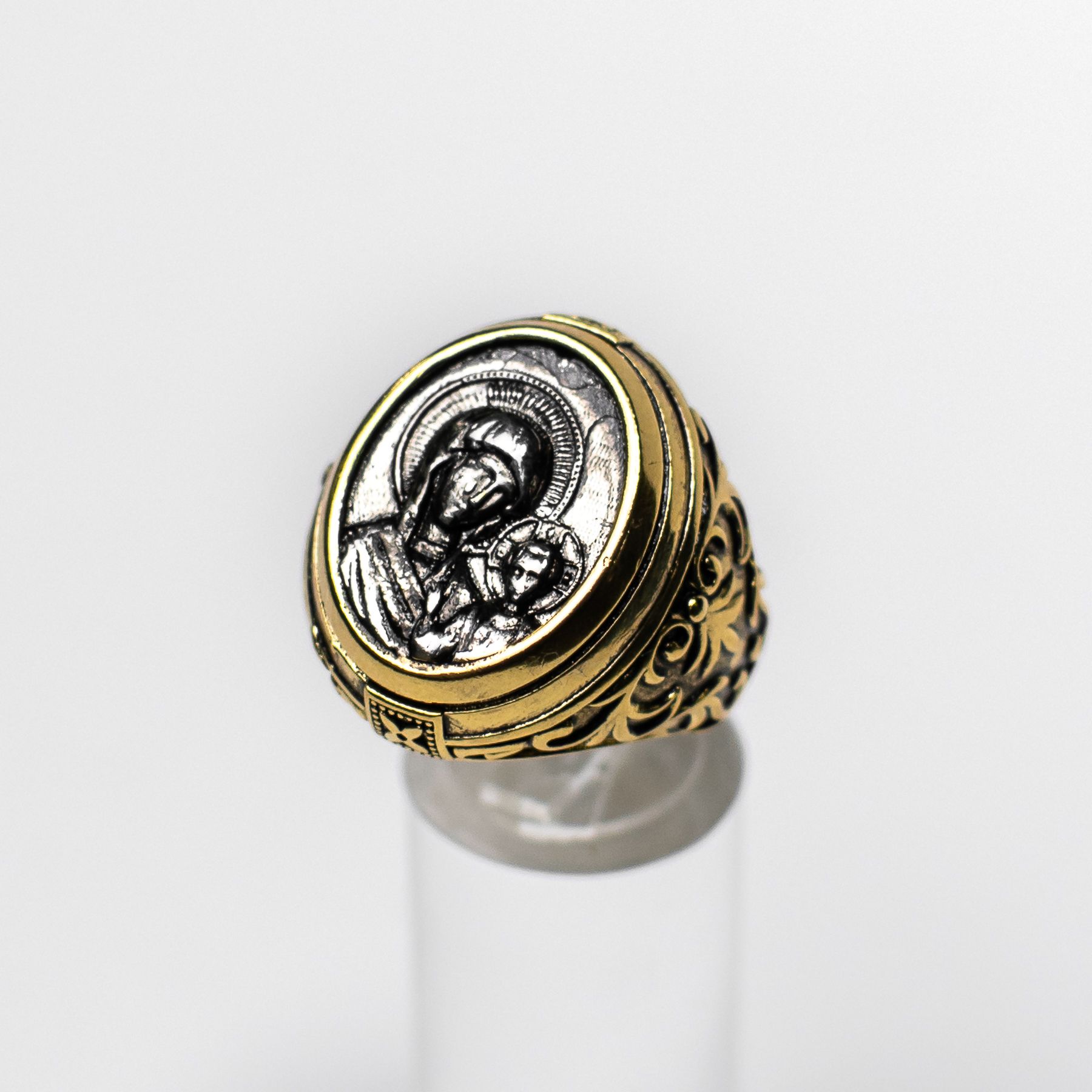 Anillo Virgen Colección Clasic Modelo Religioso - Imagen 2