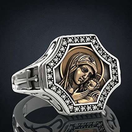 Anillo Modelo Virgen Colección Clasic