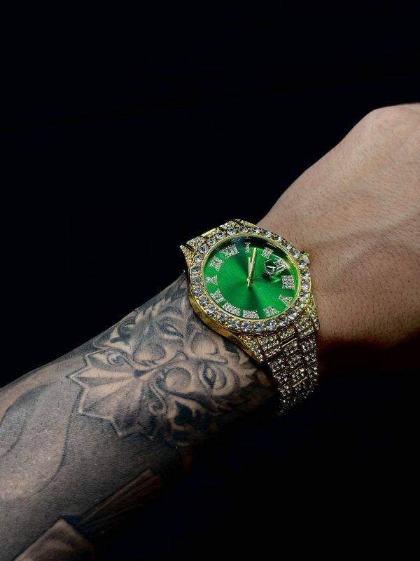 Reloj London Gold Green - Imagen 2
