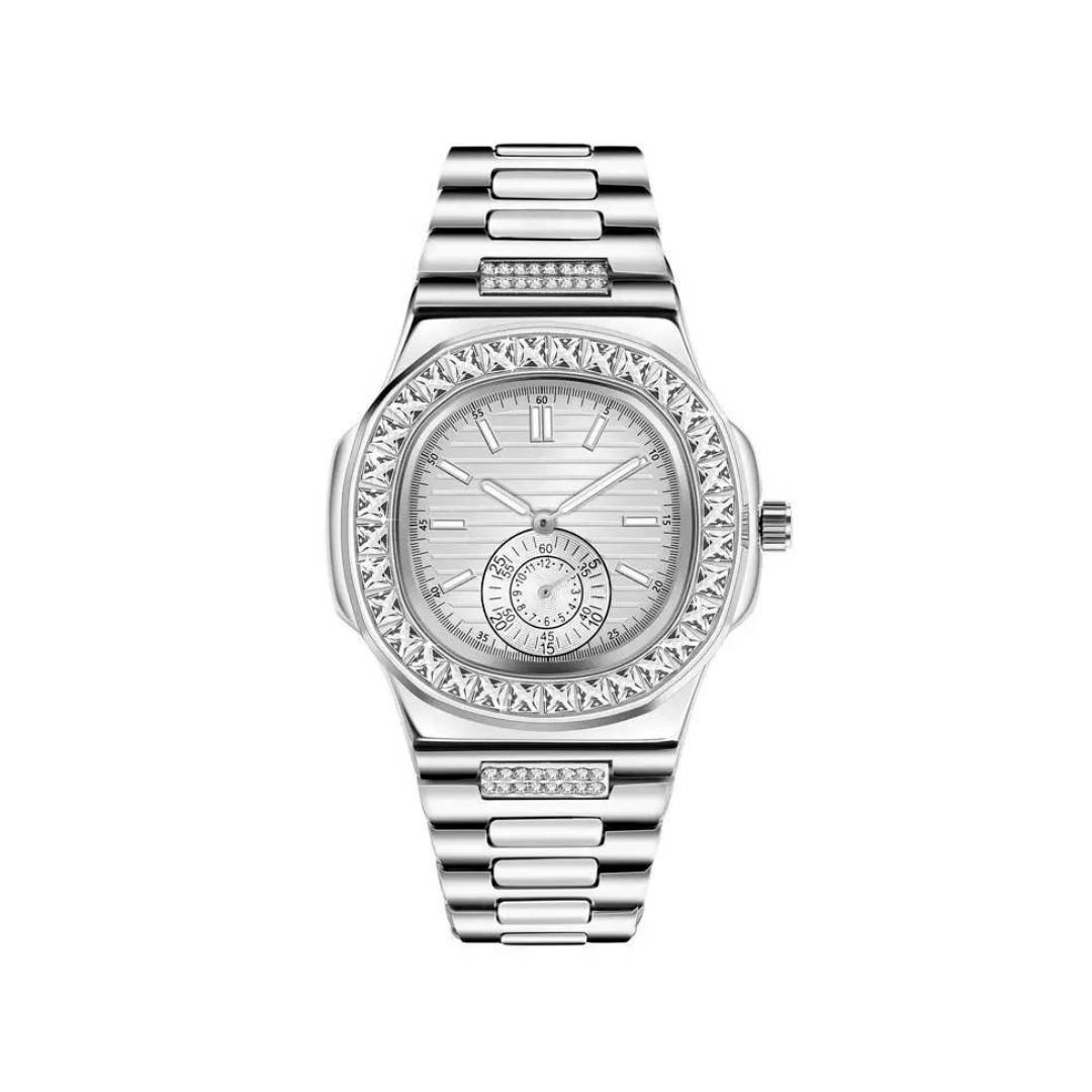 Reloj Modelo Cuarzo Plateado